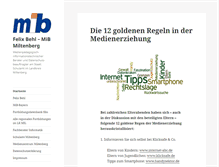 Tablet Screenshot of felixbehl.de